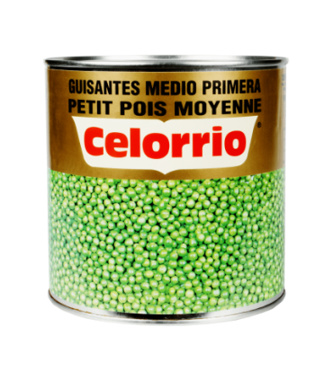 Guisantes finos lata 3kg Celorrio