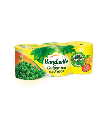 GUISANTE PACK3 BONDUELLE 250GR
