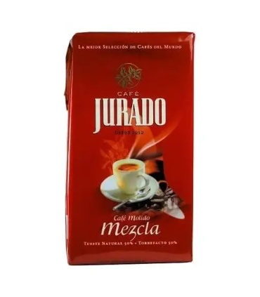 Jurado molido descafeinado paquete 250gr
