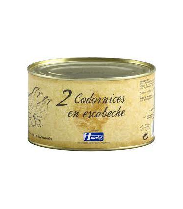 CODORNICES ESCAB. GOURMET LATA 1/2KG