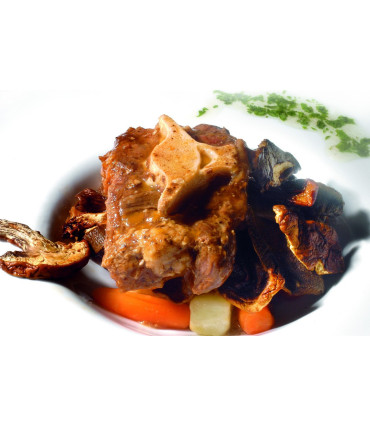 Rabo de toro con boletus -ho 450grs Trebedes