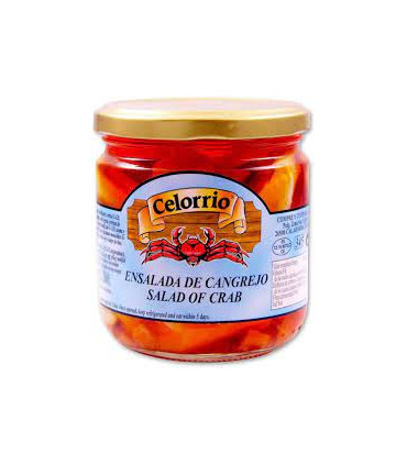 Ensalada de cangrejo t.c 290gr Celorrio
