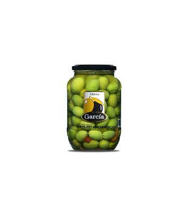 Aceitunas chupadedos tarro cristal 835 g Garcia