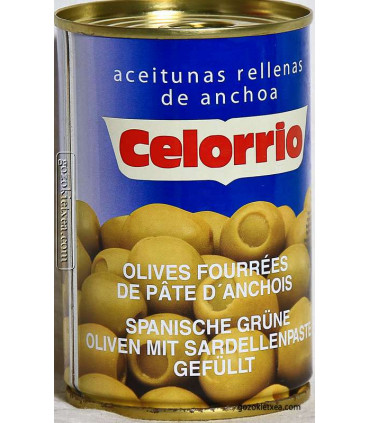 Aceitunas rellenas 300gr abre fácil Celorrio