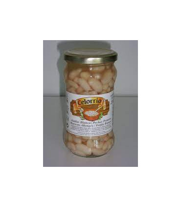 Alubia blanca tarro cristal 314 ml Celorrio