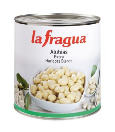 Alubia blanca lata 3kg La Fragua