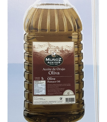 ACEITE ORUJO MUÑOZ GARRAFA 5 LITROS PET