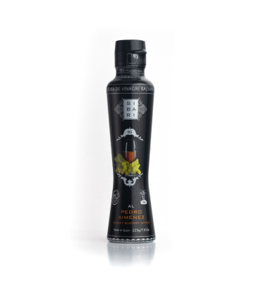 Crema de vinagre balsamico al Pedro Ximenez botella 225ml SIBARI