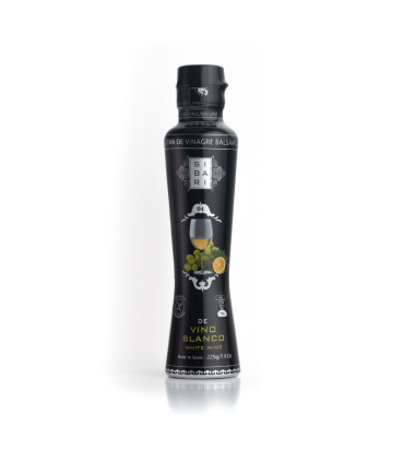 Crema de vinagre balsamico de vino blanco botella 225ml SIBARI