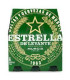 Cerveza Estrella de Levante 25cl pack 6 botellas