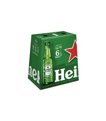 Cerveza Heineken 25cl pack 6 botellas E.P