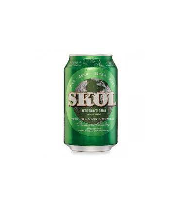 Cerveza Skol lata 33cl caja 24ud