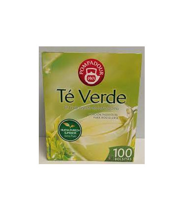 Te verde Pompadour 100 sobres