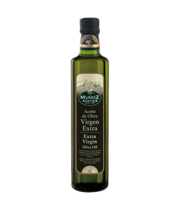 Aceite oliva virgen extra botella dorica  500cl Muñoz