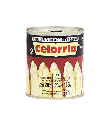 Yemas esparrago blanco segunda lata 1/3 Celorrio