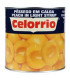 Melocotón en almíbar lata 3kg Celorrio 30/40