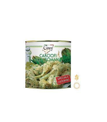 Alcachofas con rabo en aceite 1900 g 17/19 unidades Ginos