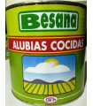 Alubia blanca cocida lata 3kg Besana