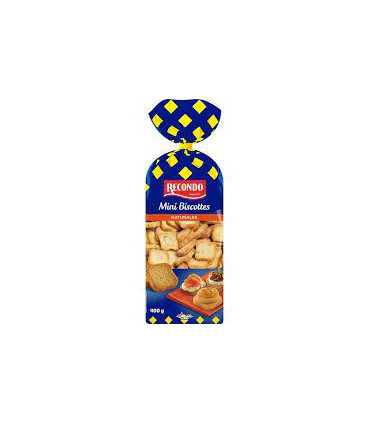 Biscottes mini 400 gr Recondo