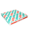 Caja Pizza microcanal 33x33x3,5 blanco