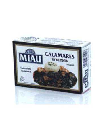 Calamar en su tinta Miau OL 120 gr