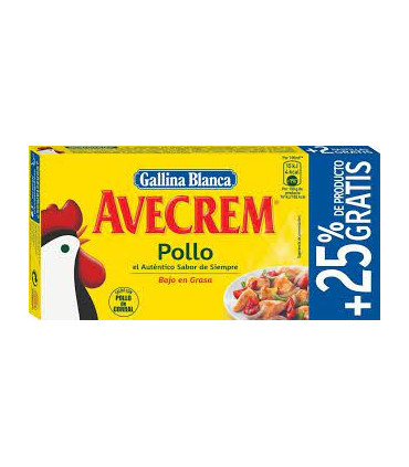 Caldo pastillas 8+2 pastillas Avecrem pollo