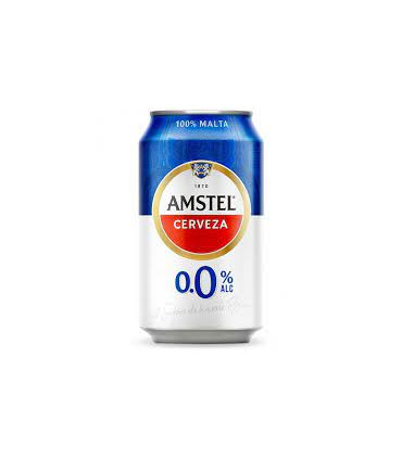 Cerveza Amstel 0,0 lata 33 cl